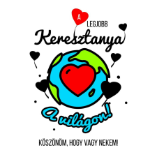  Puzzle – A legjobb Keresztanya a világon... (120 db-os) puzzle, kirakós