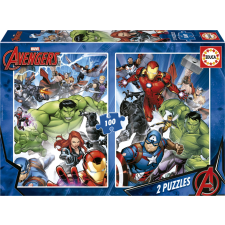Puzzle Avengers - Kétszer 100 Darab puzzle, kirakós