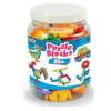  Puzzle építőkészlet üvegben, 35 darab