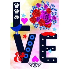 Puzzle – LOVE (120 db-os) puzzle, kirakós