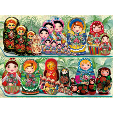 Puzzle Matrjoska 6000 darab puzzle, kirakós