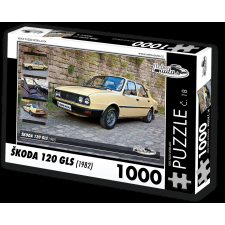 Puzzle RETRO-AUTA Škoda 120 GLS 1000 darab puzzle, kirakós