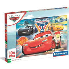 Puzzle Szuper Autók 104 darabos puzzle, kirakós