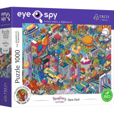 PUZZLE TREFL 1000 UFT SZEM KÉM NEW YORK puzzle, kirakós