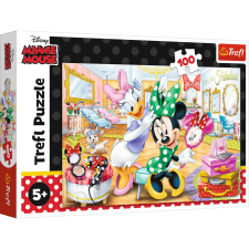 PUZZLE TREFL 100 MINNIE A SZÉPSÉGSZALONBAN puzzle, kirakós