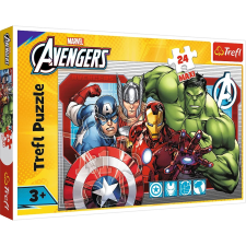 Puzzle,Trefl Puzzle 24 Maxi – Mindig csak – Disney Marvel The Avengers Trefl 14378 puzzle, kirakós