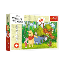 Puzzle,Trefl Puzzle – 60 – Yummy Honey – Disney – Winnie the Pooh – Trefl 17411 puzzle, kirakós