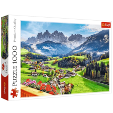 Puzzle,Trefl Rejtvény - 1000 - St. Magdalena, Dolomitok, Olaszország Trefl 10946 puzzle, kirakós