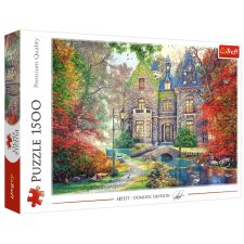 Puzzle,Trefl Rejtvény - 1500 - Őszi Manor Trefl 26213 puzzle, kirakós