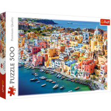 Puzzle,Trefl Rejtvény - 500 - Procida, Campania, Olaszország Trefl 37477 puzzle, kirakós