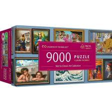 PUZZLE TREFL UFT 9000 MŰVÉSZETI GYŰJTEMÉNY puzzle, kirakós