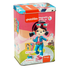 Puzzlika mágneses babajáték kreatív és készségfejlesztő