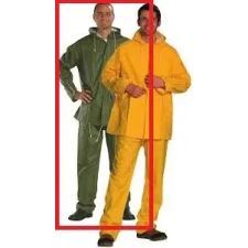  PVC ESŐRUHA - ZÖLD (M) munkaruha