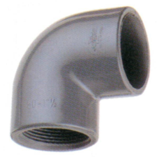  PVC nyomó rag. könyök csatl. 20-1/2&quot; BM hűtés, fűtés szerelvény