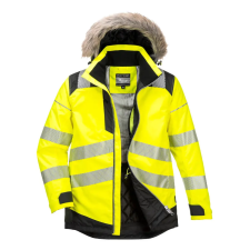  PW369YBRS Portwest PW3 Hi-Vis Parka télikabát láthatósági ruházat