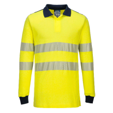  PW3 FR Modaflame Hi-Vis lángálló pólóing PW_FR702YNRXXXL Sárga/Navy - XXXL méret