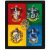 PYRAMID POSTERS Harry Potter: Colorful Crest - 3D obraz
