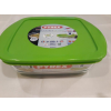 Pyrex COOK & STORE szögletes üvegedény+műa.fedő, 20X17X6 cm, 203133