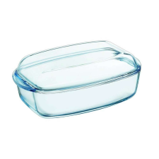 Pyrex Essentials Szögletes Kacsasütő - sütőtál fedővel 37cm edény