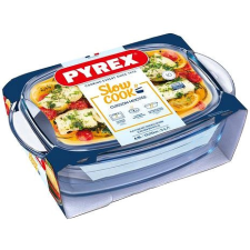 Pyrex , fedő, 4,5 l, üveg edény