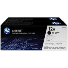  Q2612A HP Q2612AD Toner Black 2*2.000 oldal kapacitás No.12A nyomtatópatron & toner