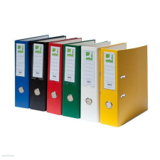 Q-CONNECT Iratrendező A/4 5 cm élvédős Connect, zöld irattartó