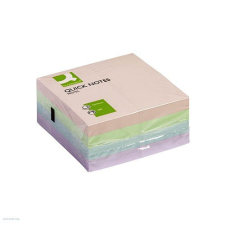 Q-CONNECT Öntap. jegyzettömb 76x76mm 400lap színes p. Q-Connect KF01347 jegyzettömb