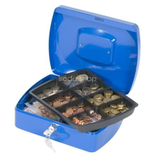 Q-CONNECT Pénzkazetta 25x18x9cm Q-Connect / Wedo 145.3 kék pénzkazetta