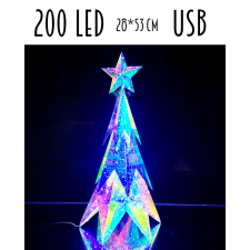 Q VIL.FFA 200L/USB 28*53 karácsonyi dekoráció