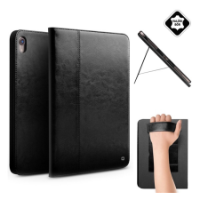 QIALINO tok álló, valódi bőr (aktív flip, oldalra nyíló, asztali tartó funkció + kézpánt) fekete gp-86050 tok és táska