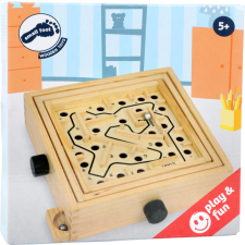 Qingtang Craft Golyós labirintus - ügyességi játék fából kreatív és készségfejlesztő