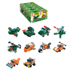 QMAN ® 2106 | lego-kompatibilis építőjáték | 327 db építőkocka | 10-es kis szett – katonai gépek é... barkácsolás, építés
