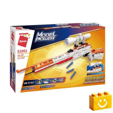 QMAN 52002 - Mauser 98k játék-ismétlőpuska - 100% technic-kompatibilis építőjáték barkácsolás, építés