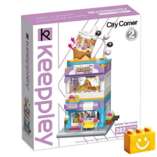  QMAN C0108 Keepplay - Bubble teaház építőjáték - 100% kompatibilis minden más kedvelt márkával barkácsolás, építés