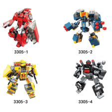QMAN építőkészlet Blast Ranger 3305 4 db-os készlet 644 db (LEGO kompatibilis) barkácsolás, építés
