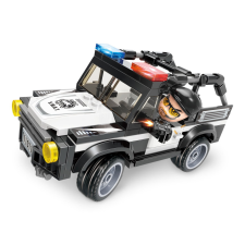 QMAN építőkészlet Mine City Police W11011-1 Rendőrautó 121 db (LEGO kompatibilis) barkácsolás, építés