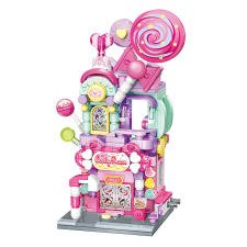 QMAN ® K28012 Keeppley - Lego-kompatibilis építőjáték - Cukorkabolt barkácsolás, építés
