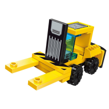 QMAN kompatibilis építőjáték Heavy Transporter 1806-8 targonca 25 db barkácsolás, építés