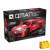QMAN QMAN 54007 - Lightning Flame piros versenyautó - 100% technic-kompatibilis építőjáték