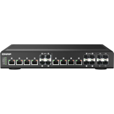 QNAP QSW-IM1200-8C hálózati kapcsoló Vezérelt L2 Nincs Fekete (QSW-IM1200-8C) hub és switch