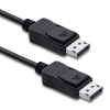 Qoltec 50454 DisplayPort 1.1 apa - DisplayPort 1.1 apa Kábel 3m - Fekete (50454)
