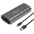Qoltec 52271 M.2 USB-C Külső SSD ház - Szürke