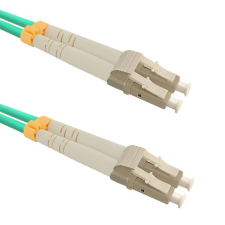 Qoltec 54081 LC/UPC Optikai Duplex kábel 15m - Türkiz (54081) kábel és adapter