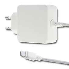 Qoltec Hálózati USB-C töltő 45W Fehér (50194) mobiltelefon kellék