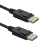 Qoltec kábel DisplayPort v1.1 / v1.1 - 2m - Fekete (50453) (50453)