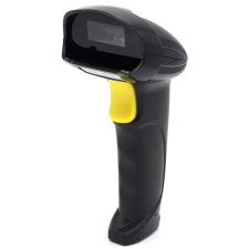 Qoltec Lézer vonalkódolvasó 1D | 2D USB Black 50853 vonalkódolvasó