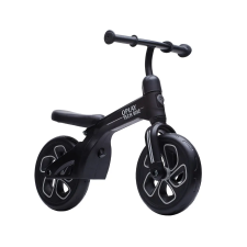 QPlay QPLAY futóbicikli Tech Black, kor 2 - 4 év, 30 kg-ig lábbal hajtható járgány