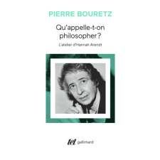  QU'APPELLE-T-ON PHILOSOPHER ? – PIERRE BOURETZ idegen nyelvű könyv