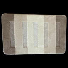 Quadrat Gold fürdőszobaszőnyeg 80x50cm bézs sávos 1800gsm lakástextília