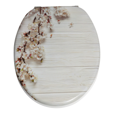 Quadrat SAKURA WC-ÜLŐKE, MDF, ERŐSÍTETT FÉM ZSANÉR 3,3KG, 1 OLDALÁN MINTÁS takarító és háztartási eszköz